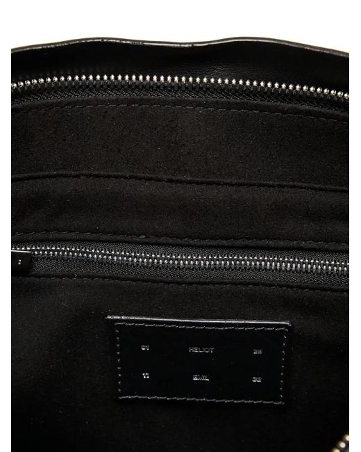 HELIOT EMIL Black Confluence Shoulder Bag