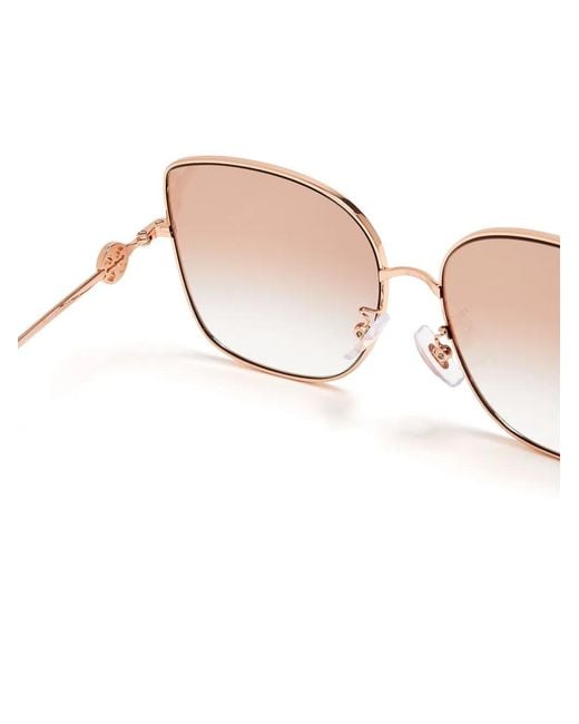 Tory Burch Pink 0Ty6106D Square-Frame Sunglasses