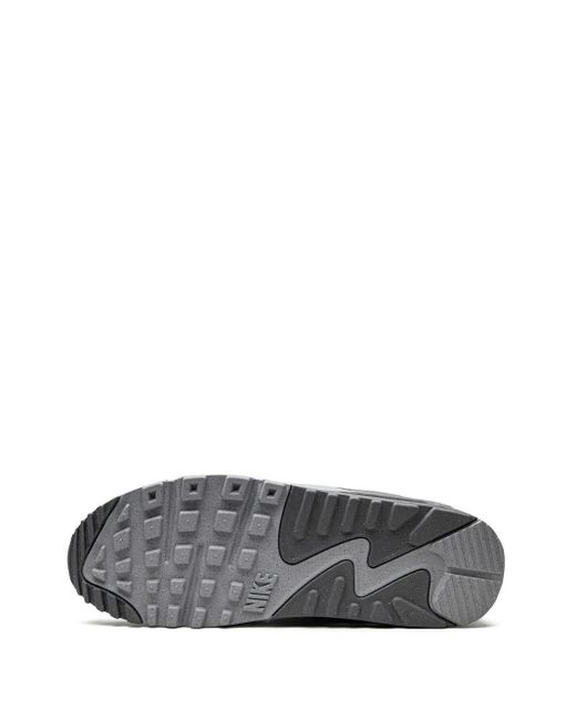 Nike Gray Air Max 90 "Snowflake" Sneakers