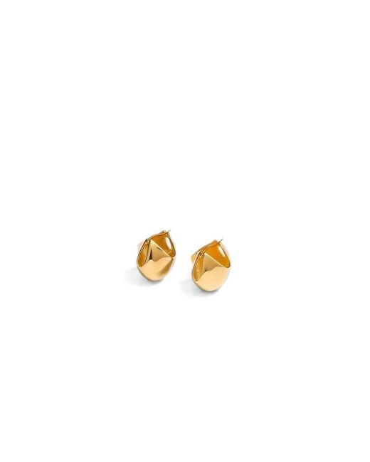 Khaite Metallic Earrings
