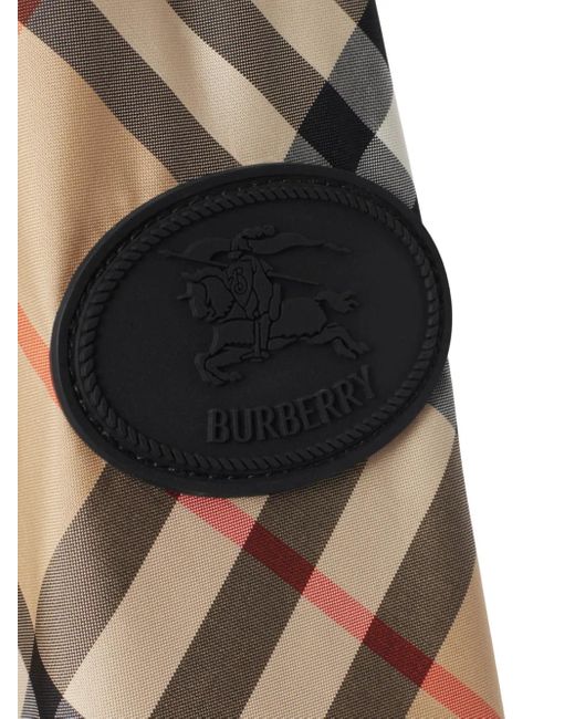 Chaqueta Liviana A Cuadros Burberry de color Brown