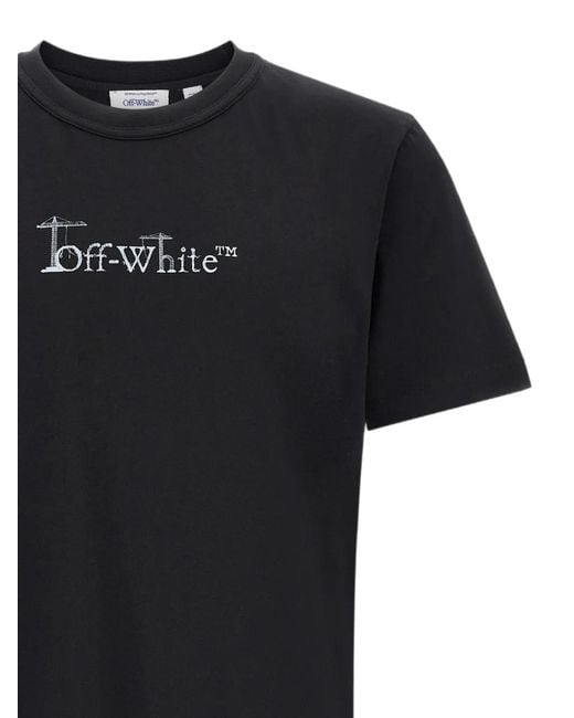Off-White c/o Virgil Abloh Black City Nature T-Shirt for men