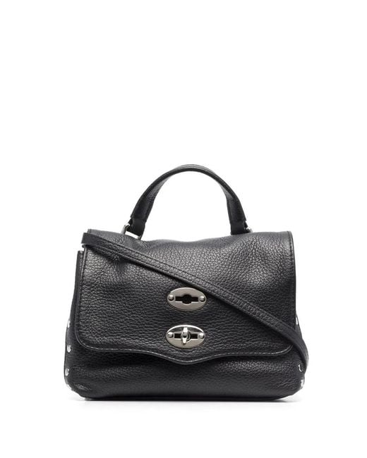 Zanellato Black Baby Postina Daily Cross Body Bag