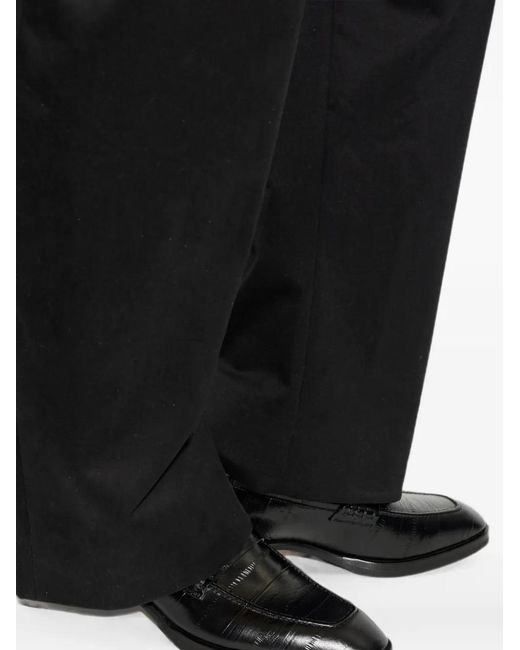Jimmy Choo Black Wilder Embossed Leather Loafers for men