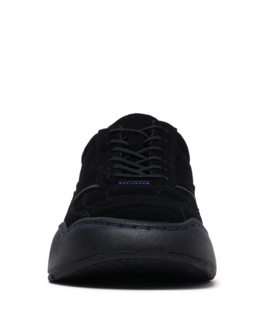Adererror Black Quilted Suede Sneakers