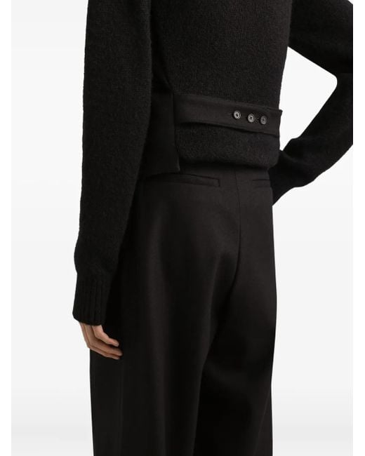 メンズ Dolce & Gabbana ウールパンツ Black