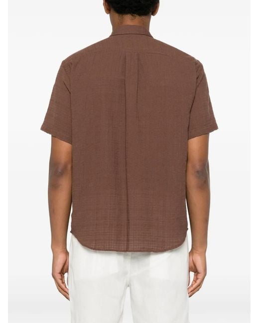 La Paz Button-Down Overhemd in het Brown voor heren