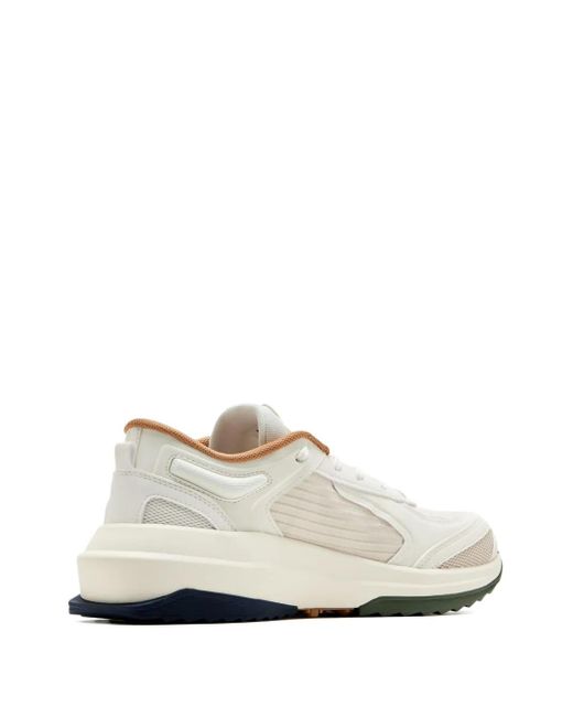 Athletic Propulsion Labs White Ribbed-Panel Sneakers
