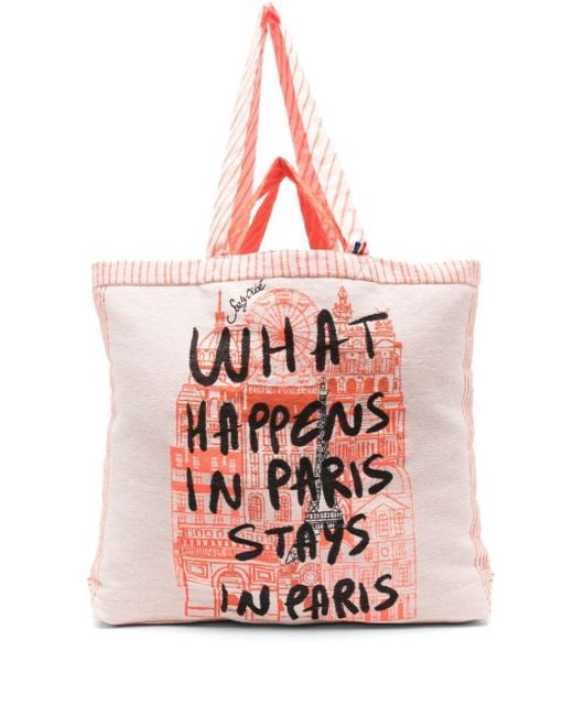 See By Chloé Pink Neutral What Happens Tote Bag