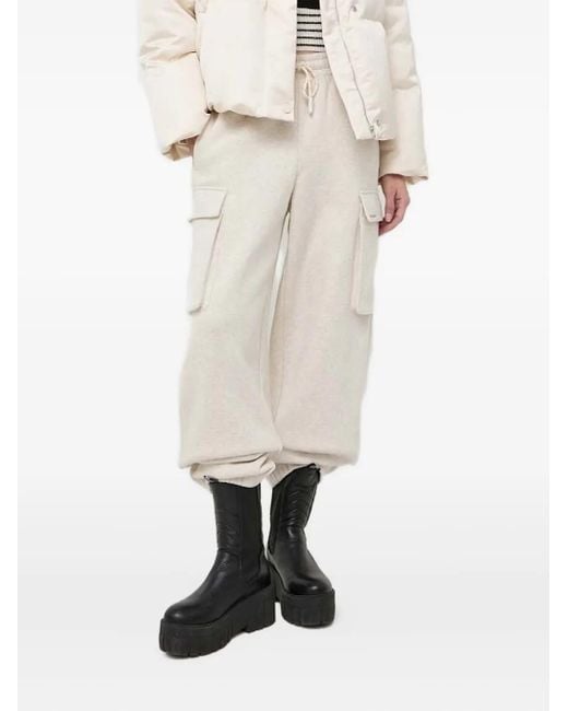 Miss Sixty White Cargo-Pocket Joggers