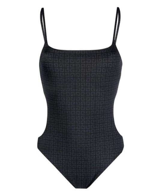 Givenchy Black 4g-monogram Swimsuit