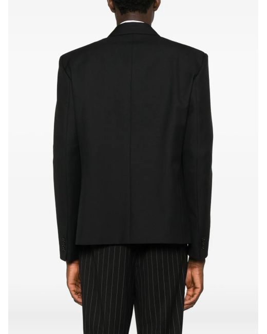 Notrainproof Black Single-Breasted Blazer for men