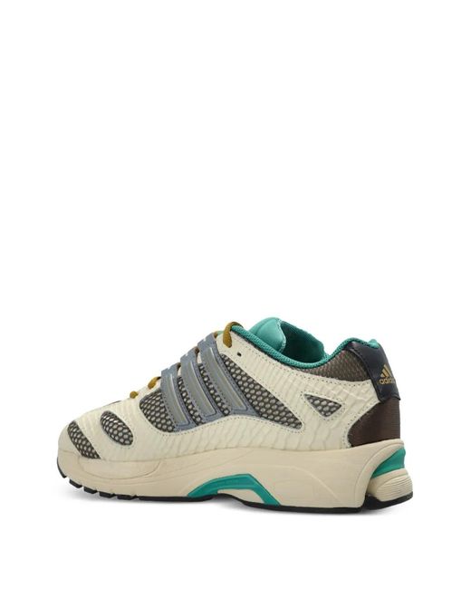 Adidas Green Adistar Mld Mesh-Panelled Sneakers