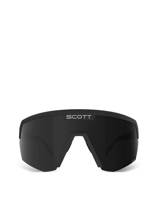 Scott Black Sport Shield-Frame Sunglasses for men