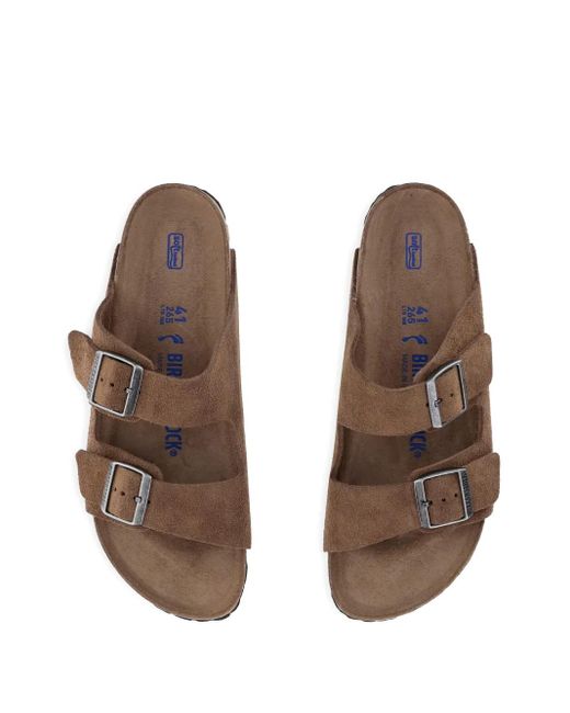 Birkenstock Brown Arizona Buckled Sandals