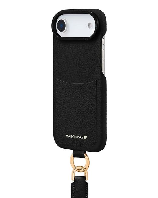 Maison De Sabre Black Sling Iphone 17 Air Case