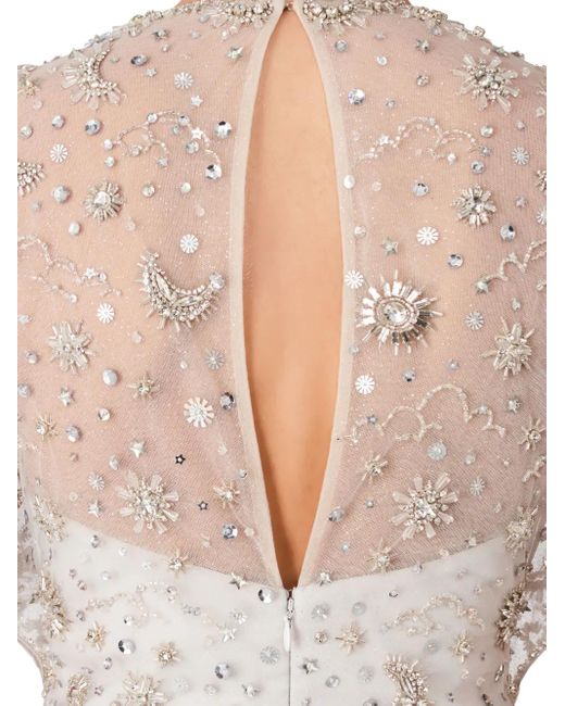 Jenny Packham White Luna Maxikleid