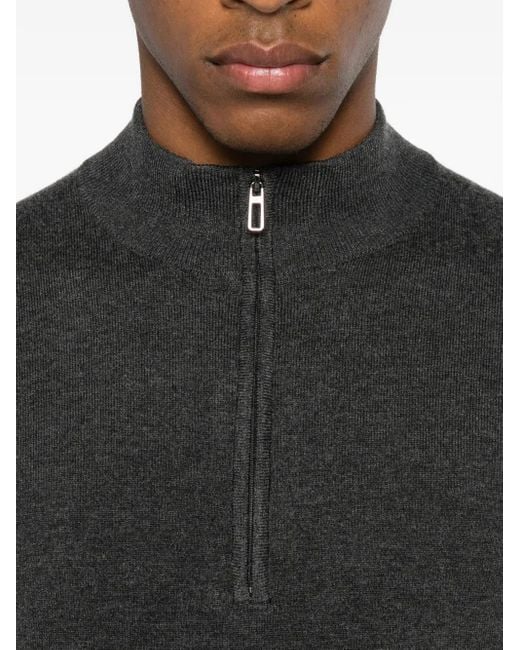 Jersey Con Media Cremallera Diktat de hombre de color Black