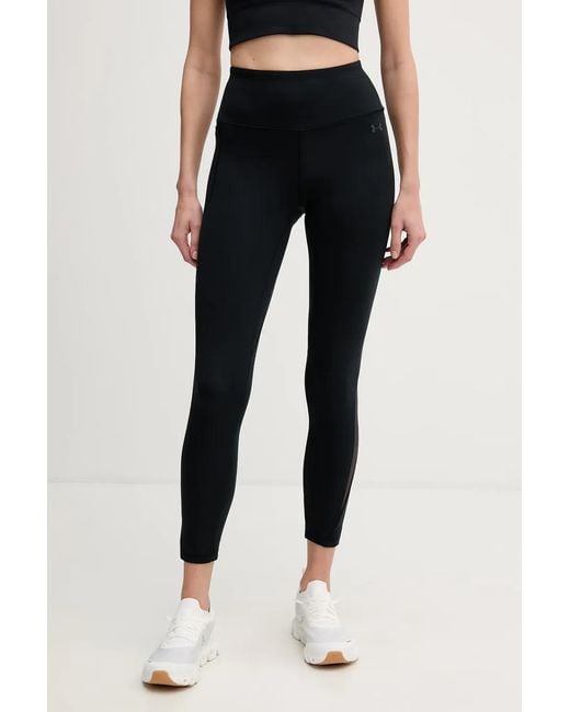 Under Armour Black Motion Mesh Panelled Leggings