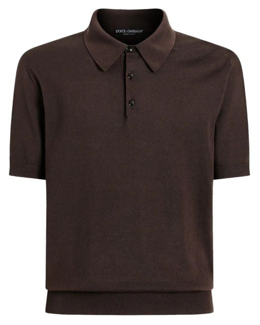 Dolce & Gabbana Black Stylish T-Shirt And Polo For for men