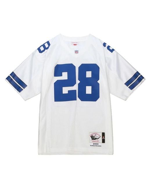 Mitchell & Ness Blue Nfl "Cowboys 2000 Darren Woodson" Jersey for men