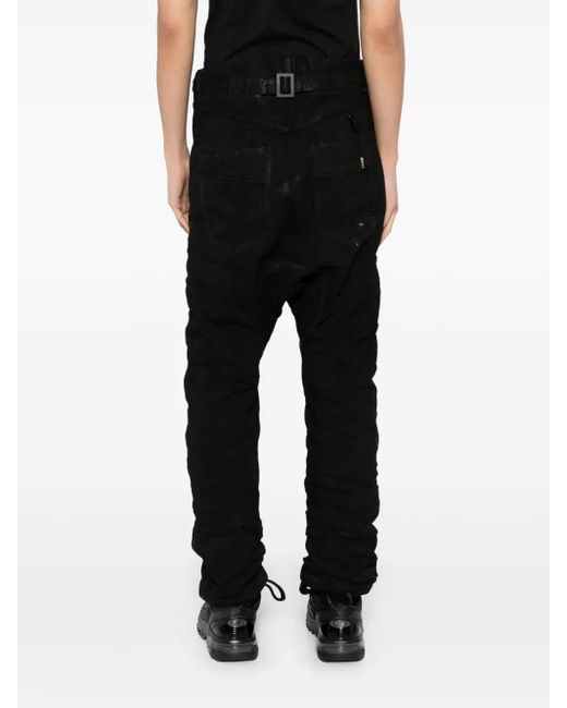 メンズ Boris Bidjan Saberi サルエルパンツ Black