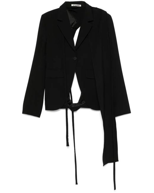 OTTOLINGER Black Open-Back Blazer