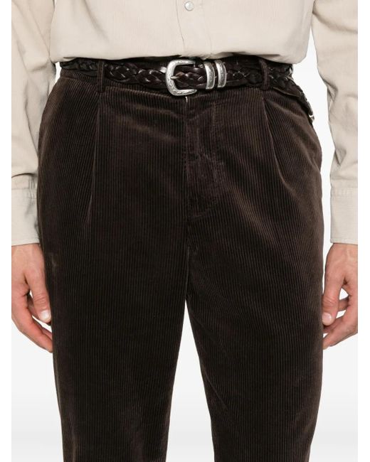 メンズ Brunello Cucinelli コーデュロイ パンツ Black