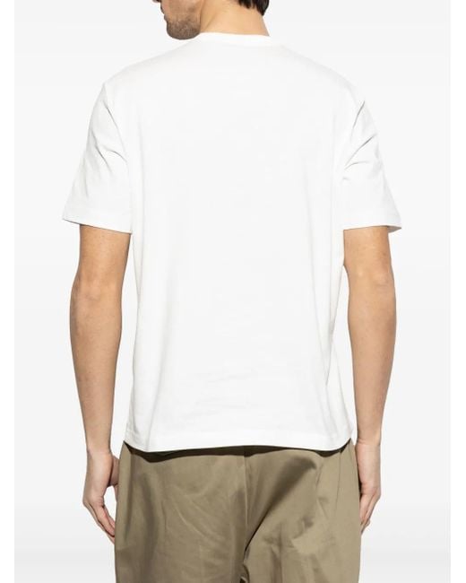Paul Smith White Skull T-Shirt for men