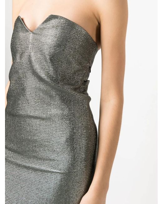 IRO Gray Rayen Bustier Dress