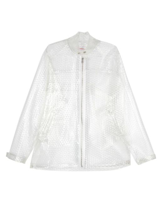 Bomber jacket cheap transparente