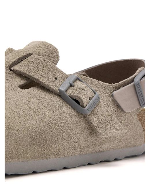 Birkenstock Gray Tokio Slippers