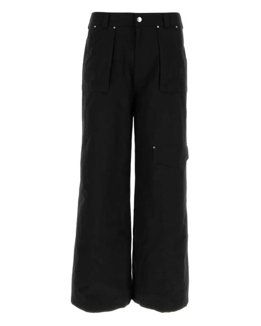 Pantalones con bolsillo Alexander McQueen de hombre de color Black