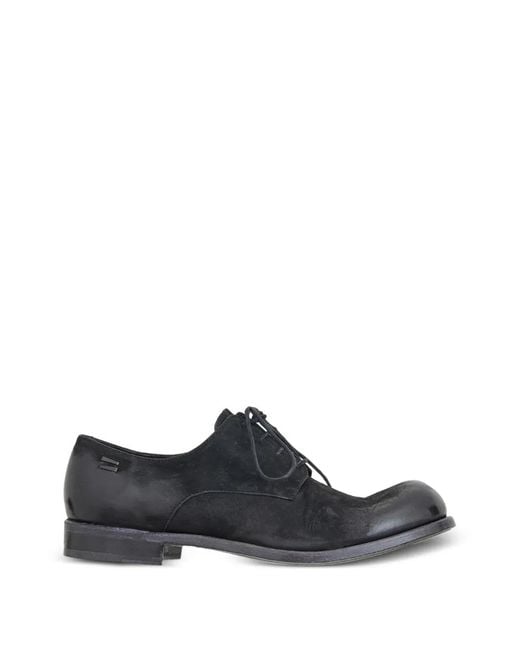 The Last Conspiracy White Leather Lace-Up Sneakers for men
