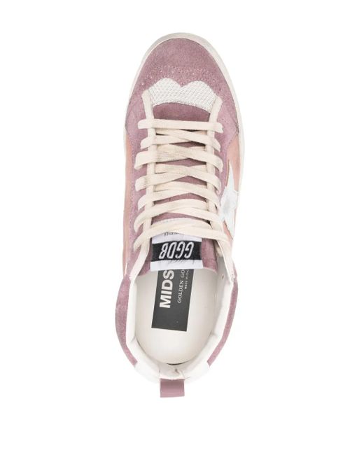 Golden Goose Deluxe Brand Pink Mid Star Sneaker