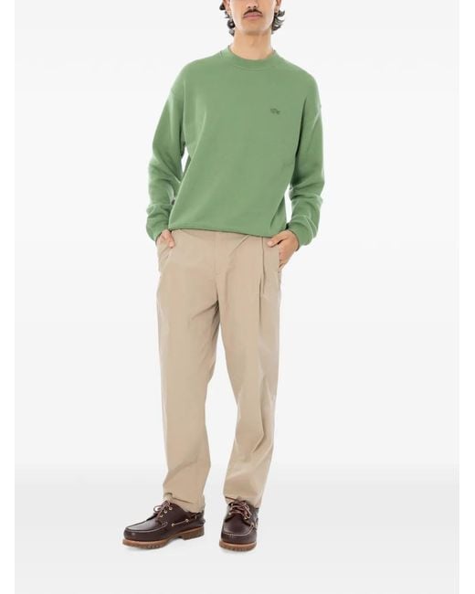 Lacoste Green Sweat À Patch Logo