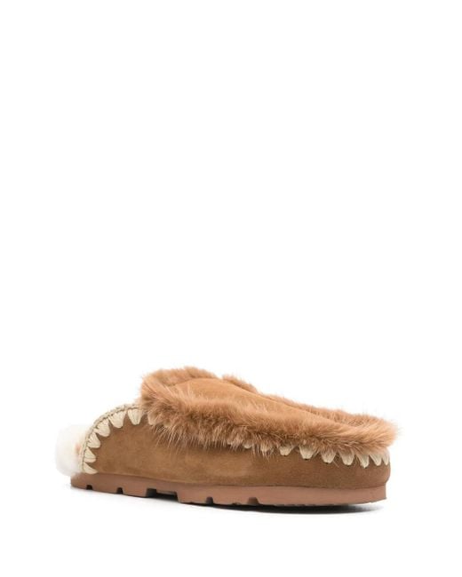 Mou Brown Winter Bio Mules