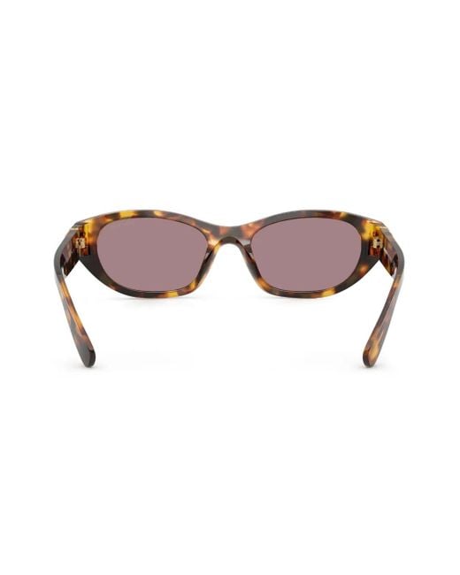 Gafas de sol de carey Miu Miu de color Green