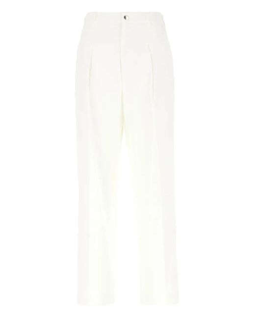 Pantalones de vestir Department 5 de color White