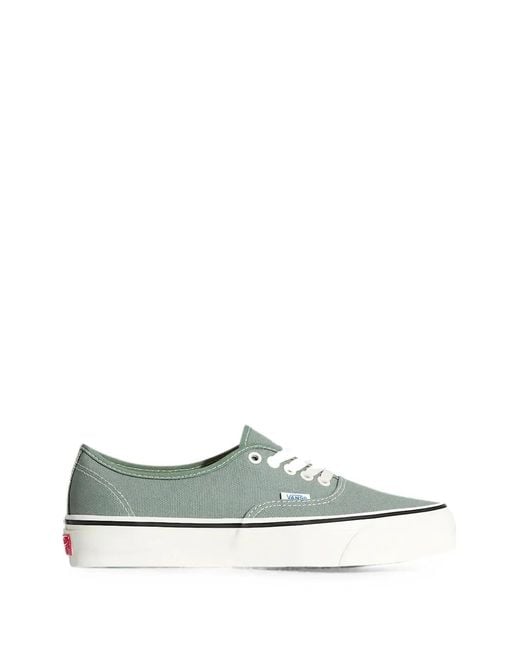 Vans Green Premium Authentic 44 Duck Canvas Shoes for men