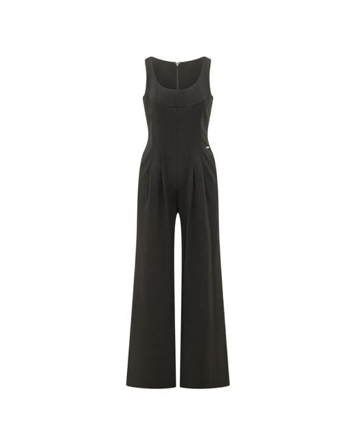 Calvin Klein Black Sleeveless Jumpsuit