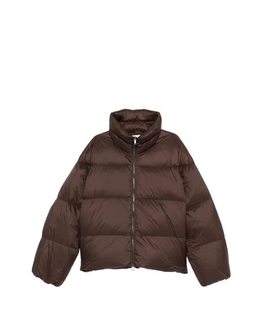 Studio Nicholson Massey Jack Met Trechterhals in het Brown voor heren