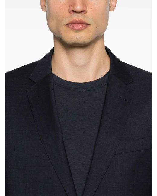 メンズ Boss ウールスーツ Blue