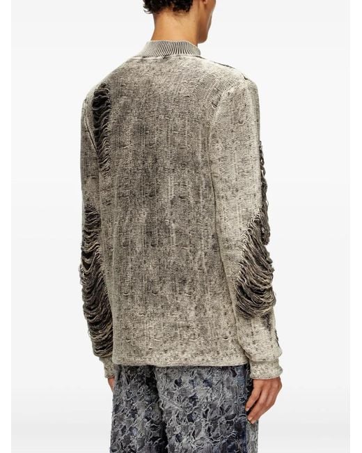 DIESEL Gray Turtlenecks for men