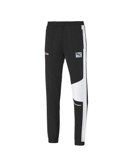 PUMA Black X Bmw Motorsport Street Track Pants for men