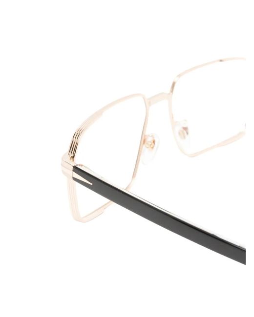 David Beckham Natural Square-Frame Glasses