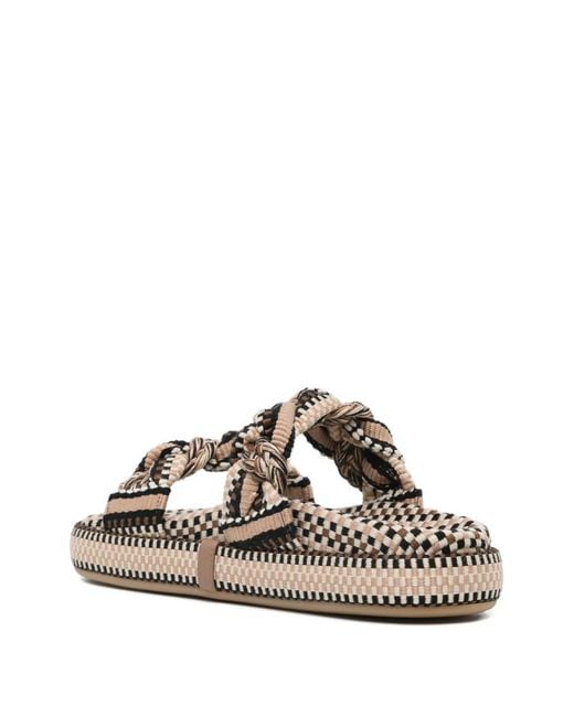 Amambaih White Daniela Sandals