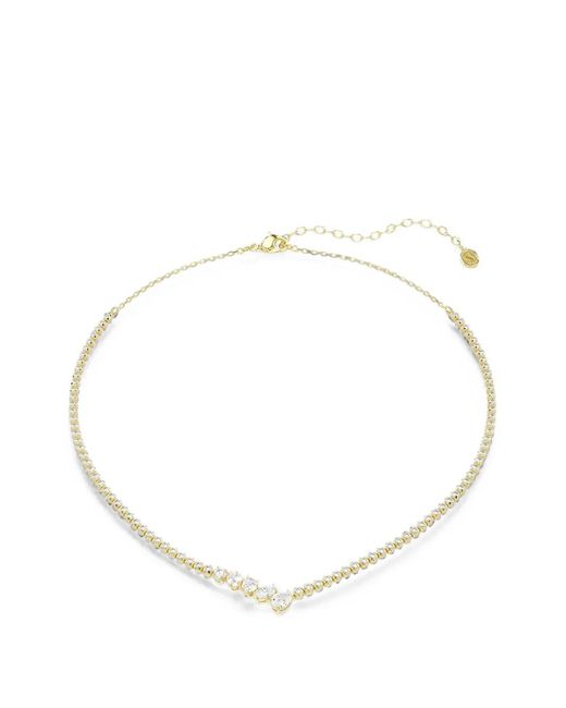 Swarovski White Mesmera Crystal-Embellished Necklace