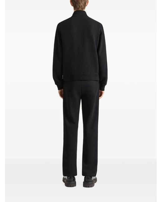 Givenchy Black Zipped Sweatshirt for men
