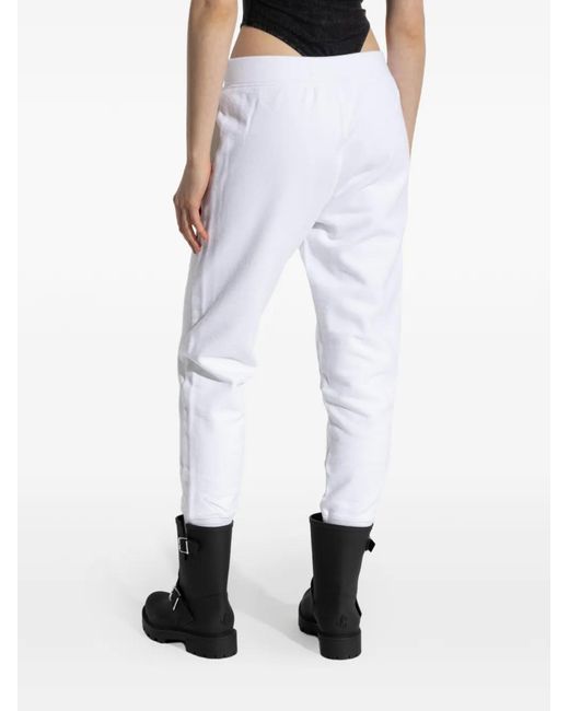 DSquared² White Signature Just Right Pant